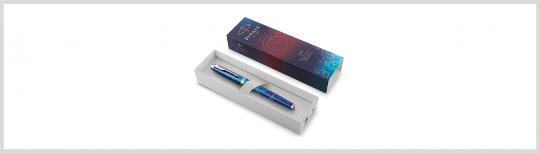 Parker Royal IM Premium Last Frontier Kék Töltőtoll